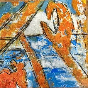 Original Artist Print by Jan Perez From SoCal Beaches Collection 1/4 “SD Harbor”